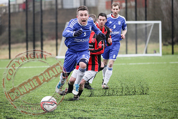 Lisnaskea Rovers (2) V Derrychara United (1).