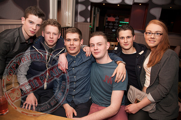 Party pics in Pat's Bar, Enniskillen.