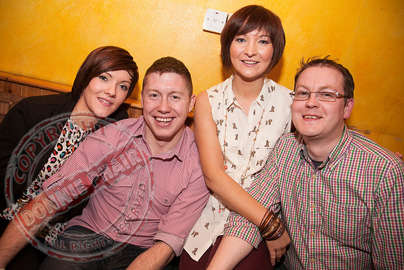 Trevor Howe 40th Birthday Party in FRrank's Bar, Lisnaskea.