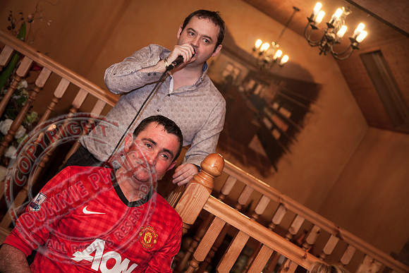 Trevor Howe 40th Birthday Party in FRrank's Bar, Lisnaskea.