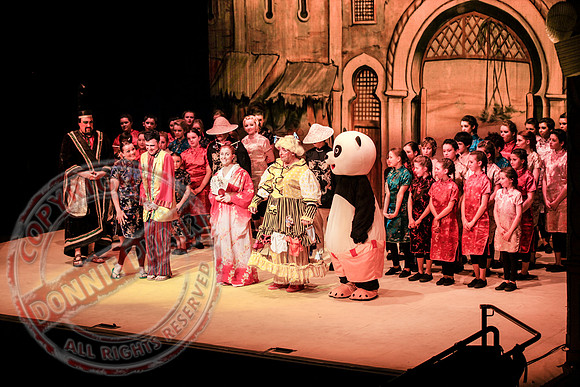 Aladdin Pantomime in the Ardhowen Theatre.