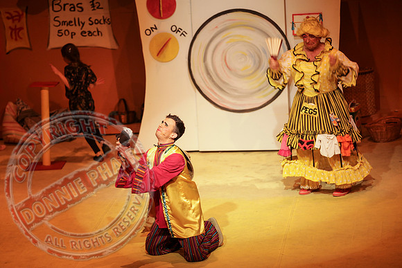 Aladdin Pantomime in the Ardhowen Theatre.