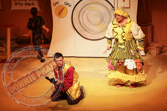 Aladdin Pantomime in the Ardhowen Theatre.