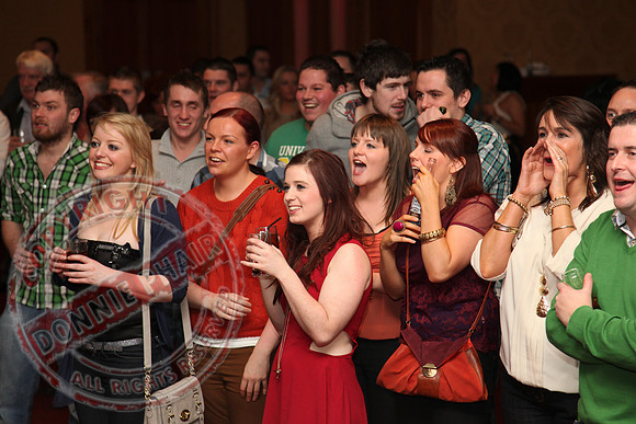 Quinn Employees Boxing Match in aid of Lupus held in the Slieve Russell Hotel.