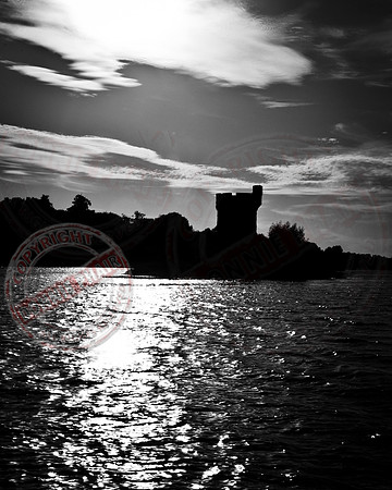 Gad Island near Crom Castle on Lough Erne.