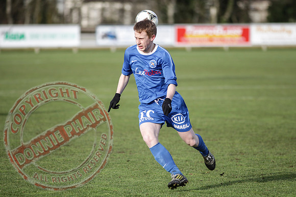 Ballinamallard United FC Reserves (3) V Queen's University (5) in Intermediate Cup, Round Four.