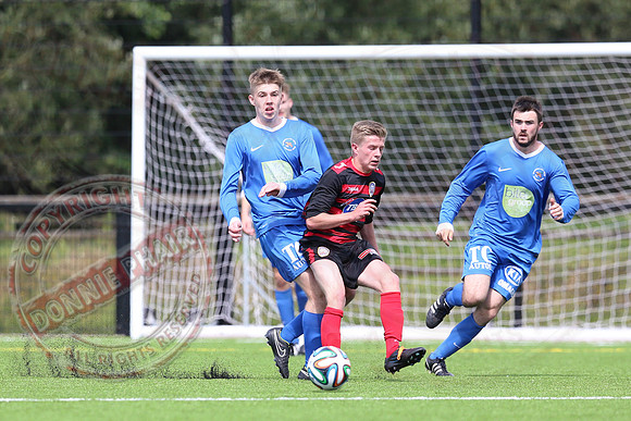 Ballinamallard United Reserve (3) V Coleraine Reserve (2) in IFA Reserve League.