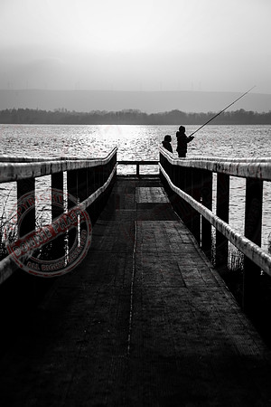 Fishing on Upper Lough Erne.