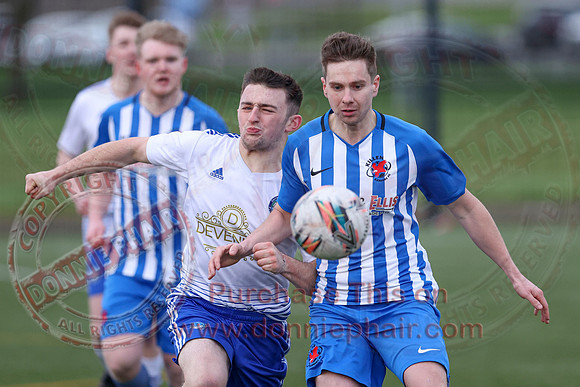 Derrychara (0) V Killen Rangers (8) in Mercer Football League-2