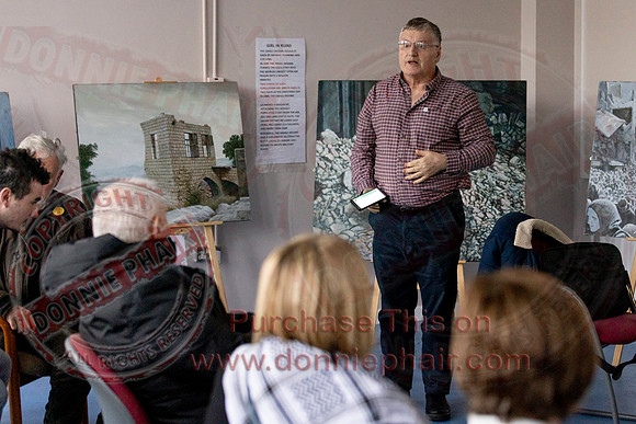 Palestinian Paintings by Zohar Art Exhibition in The Knocks School-13