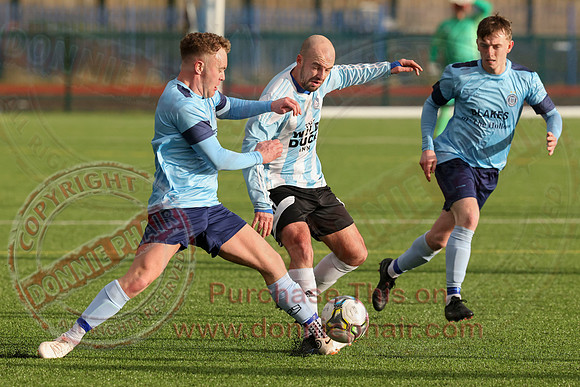 Enniskillen Town (4) V Lisbellaw United (0) in Mercer Football League-3