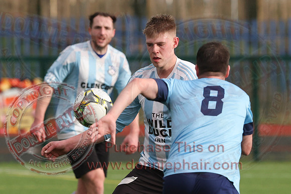Enniskillen Town (4) V Lisbellaw United (0) in Mercer Football League-9