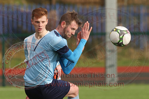 Enniskillen Town (4) V Lisbellaw United (0) in Mercer Football League-11
