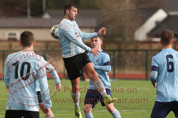 Enniskillen Town (4) V Lisbellaw United (0) in Mercer Football League-13
