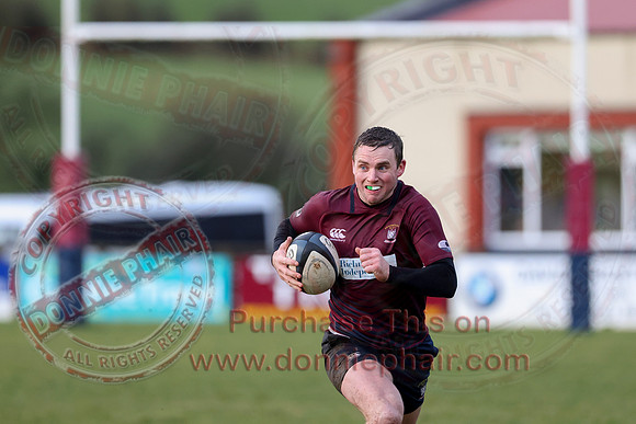 Enniskillen 1st XV (14) V Carrickfergus 1st XV (3) in Ulster Rugby Championship Division One-4
