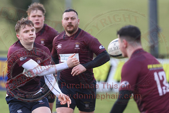 Enniskillen 1st XV (14) V Carrickfergus 1st XV (3) in Ulster Rugby Championship Division One-9