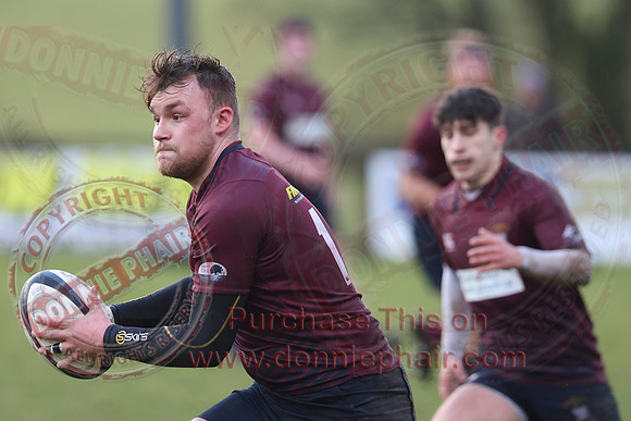 Enniskillen 1st XV (14) V Carrickfergus 1st XV (3) in Ulster Rugby Championship Division One-11