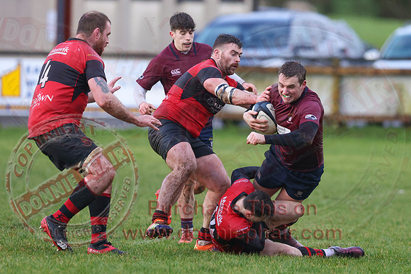 Enniskillen 1st XV (14) V Carrickfergus 1st XV (3) in Ulster Rugby Championship Division One-23