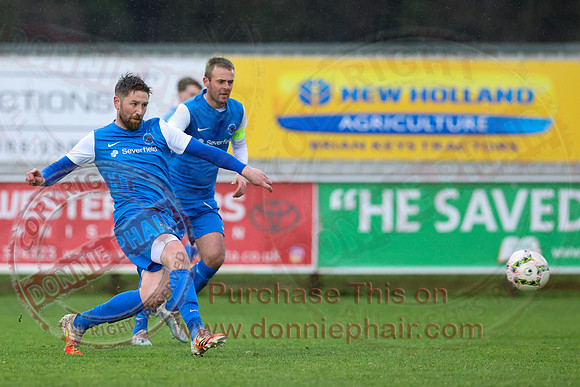 Ballinamallard United (1) V Ards (0) in NIFL Championship-2