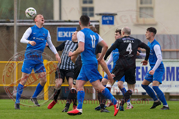 Ballinamallard United (1) V Ards (0) in NIFL Championship-5