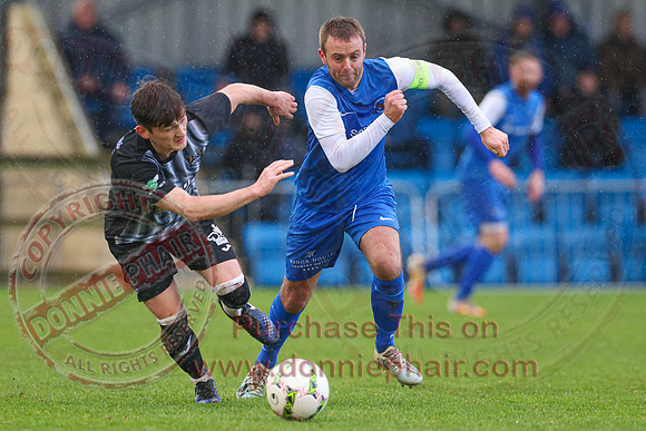 Ballinamallard United (1) V Ards (0) in NIFL Championship-7