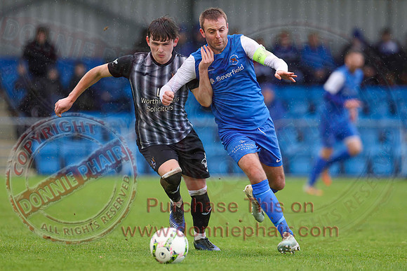 Ballinamallard United (1) V Ards (0) in NIFL Championship-8