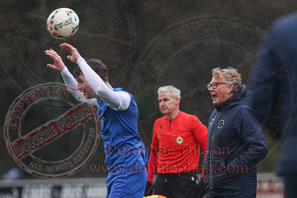 Ballinamallard United (1) V Ards (0) in NIFL Championship-13