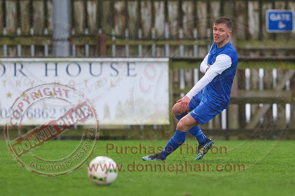 Ballinamallard United (1) V Ards (0) in NIFL Championship-14