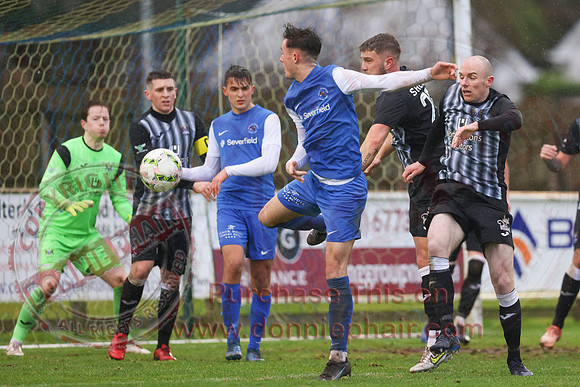 Ballinamallard United (1) V Ards (0) in NIFL Championship-15