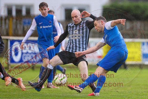 Ballinamallard United (1) V Ards (0) in NIFL Championship-21
