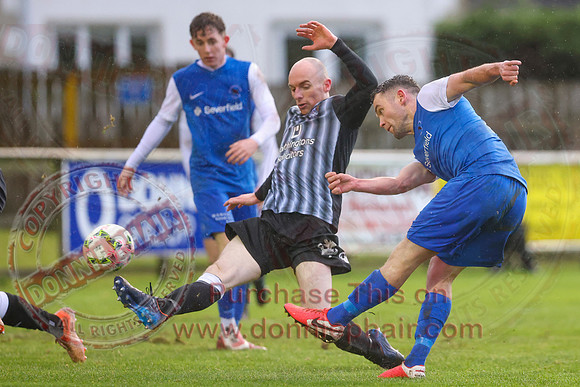 Ballinamallard United (1) V Ards (0) in NIFL Championship-22