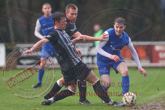 Ballinamallard United (1) V Ards (0) in NIFL Championship-24