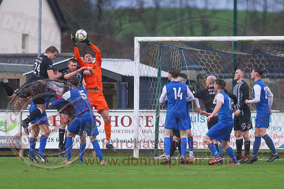 Ballinamallard United (1) V Ards (0) in NIFL Championship-28