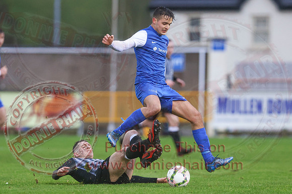 Ballinamallard United (1) V Ards (0) in NIFL Championship-32