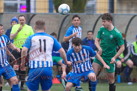 Enniskillen Athletic (4) V Killen Rangers (2) in Mercer League-2