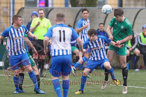 Enniskillen Athletic (4) V Killen Rangers (2) in Mercer League-1