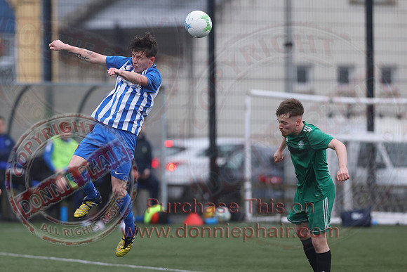 Enniskillen Athletic (4) V Killen Rangers (2) in Mercer League-9