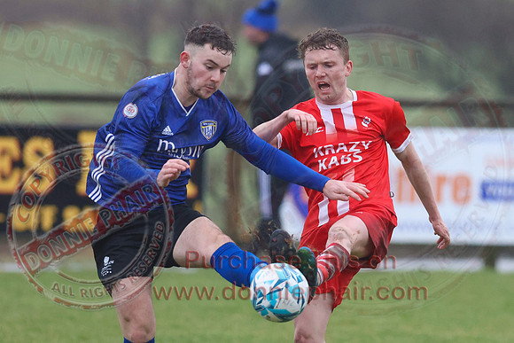 Enniskillen Rangers (2) V Kesh (1) in Mercer Cup-7