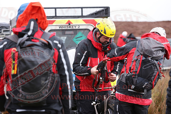 Emergency Services Training Day on Cuicagh Mountain-20
