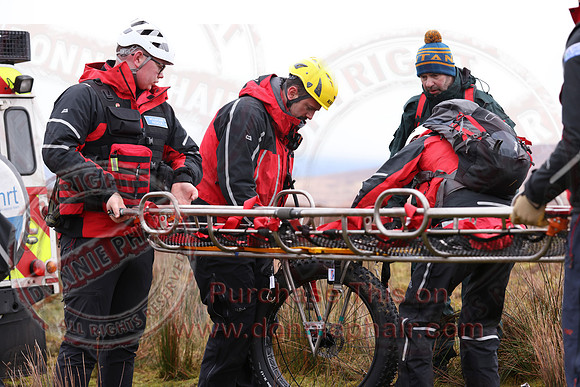 Emergency Services Training Day on Cuicagh Mountain-21