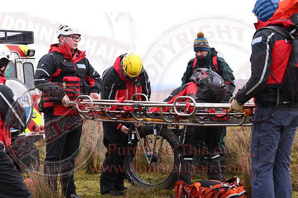 Emergency Services Training Day on Cuicagh Mountain-22