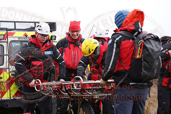 Emergency Services Training Day on Cuicagh Mountain-24