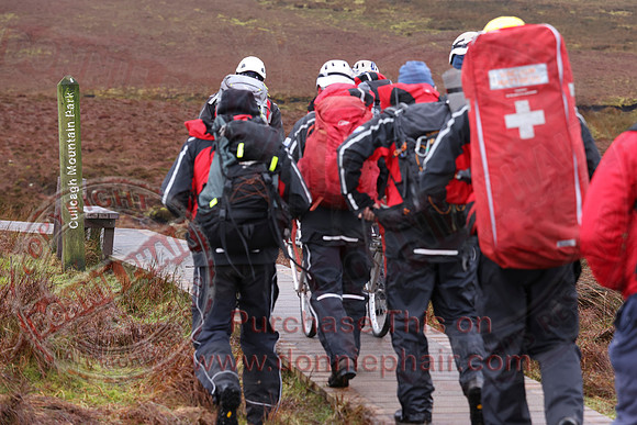 Emergency Services Training Day on Cuicagh Mountain-27