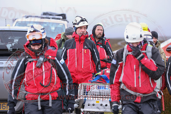 Emergency Services Training Day on Cuicagh Mountain-25