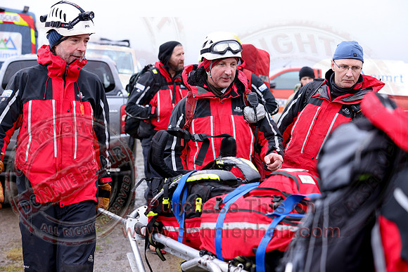 Emergency Services Training Day on Cuicagh Mountain-26