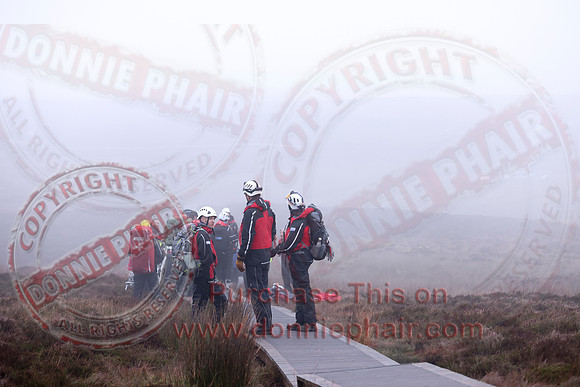 Emergency Services Training Day on Cuicagh Mountain-33