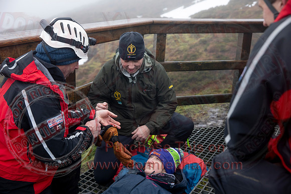 Emergency Services Training Day on Cuicagh Mountain-55