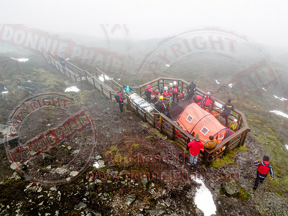 Emergency Services Training Day on Cuicagh Mountain-65