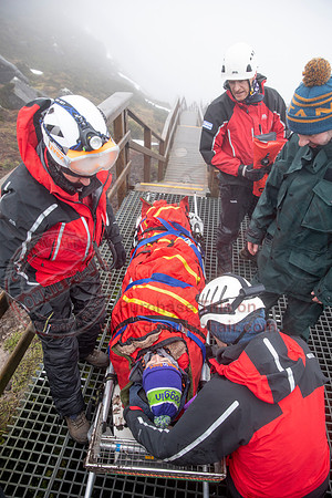 Emergency Services Training Day on Cuicagh Mountain-66