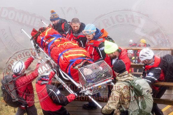 Emergency Services Training Day on Cuicagh Mountain-75